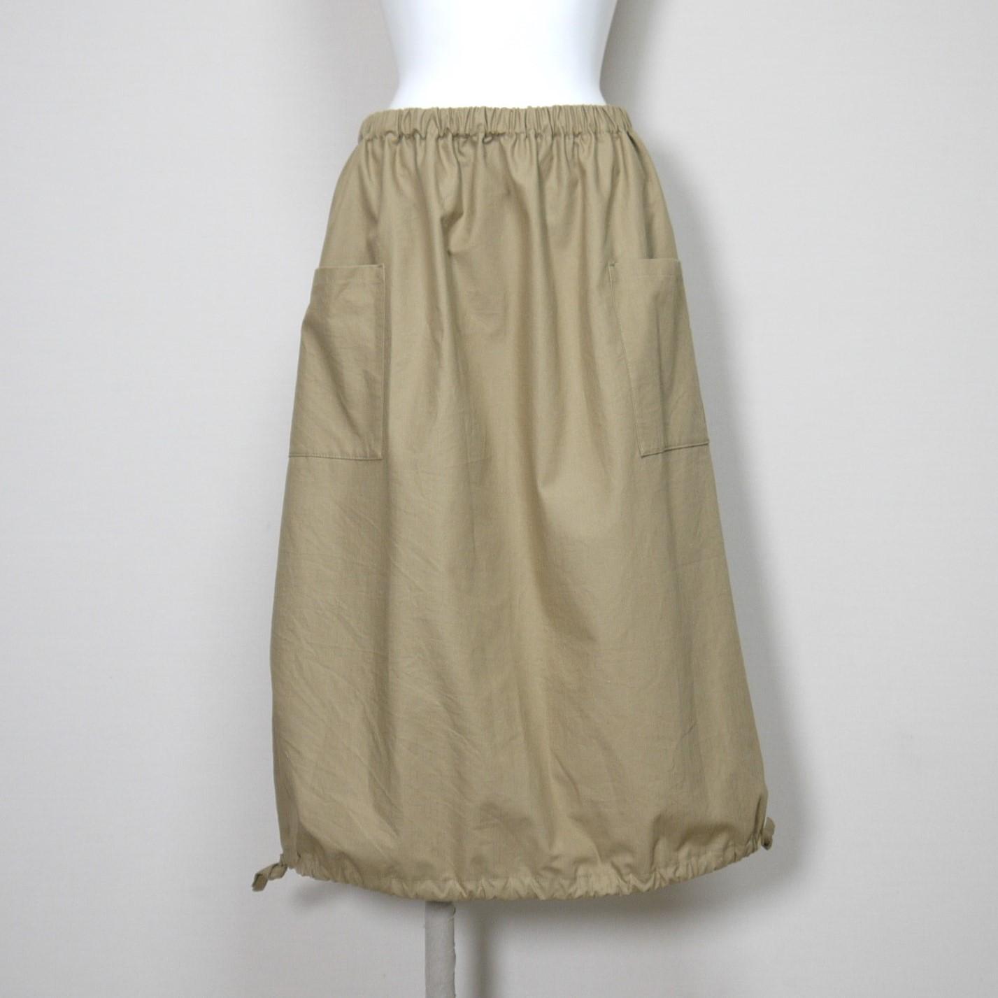 【リップクロス】ループスカート◆モカベージュ◆フリーサイズ（コットン100％） | 2枚目