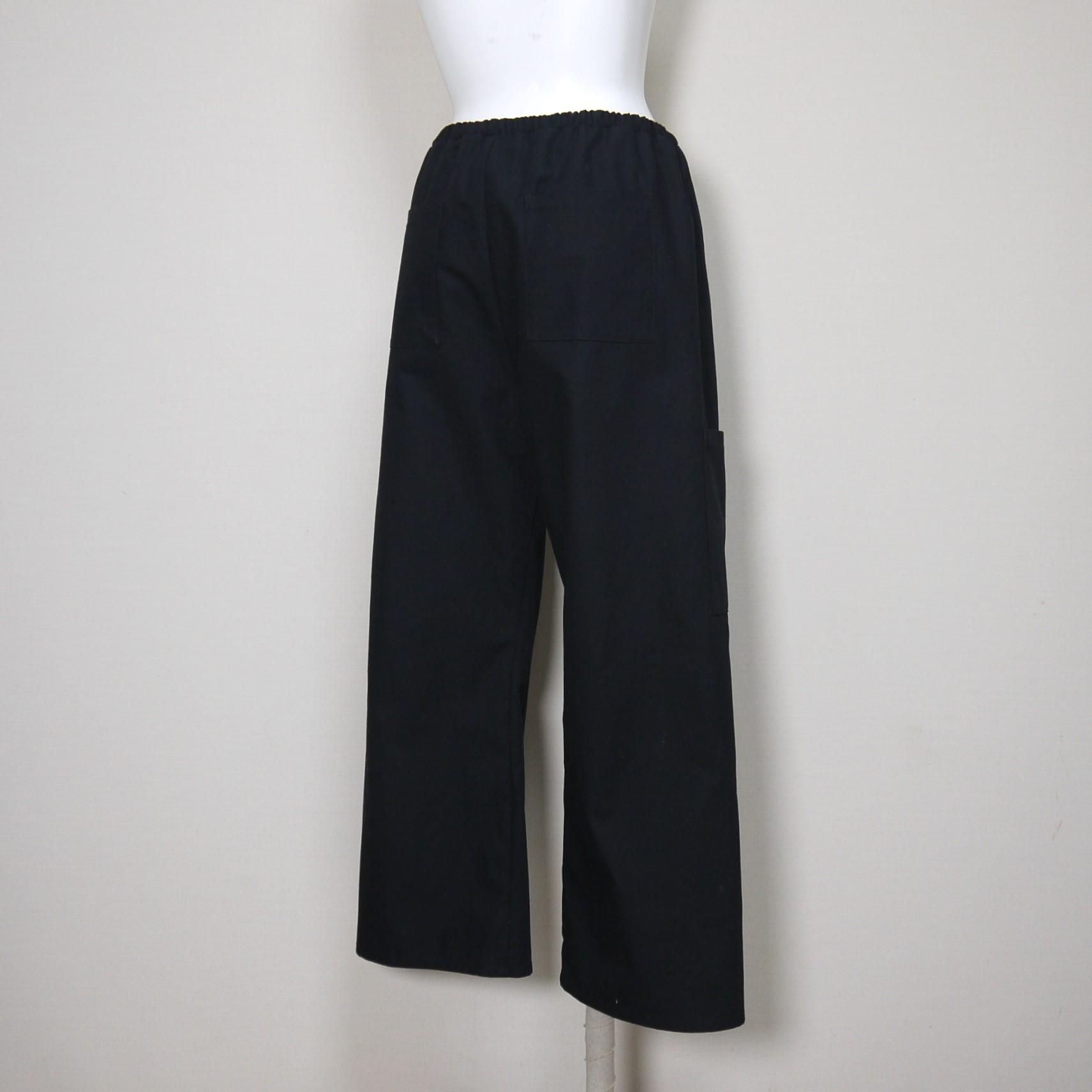 【リップクロス】イージーパンツ〈ミリタリー〉ストレート・ロング◆ブラック◆M・Ｌ・LL・ワイドフリー★4サイズ★ | 5枚目