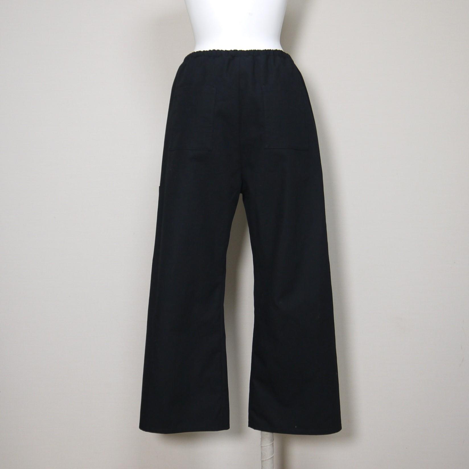 【リップクロス】イージーパンツ〈ミリタリー〉ストレート・ロング◆ブラック◆M・Ｌ・LL・ワイドフリー★4サイズ★ | 6枚目