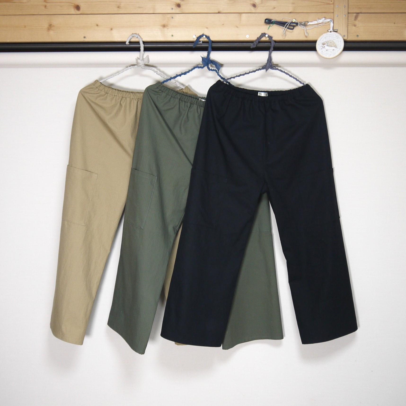 【リップクロス】イージーパンツ〈ミリタリー〉ストレート・ロング◆ブラック◆M・Ｌ・LL・ワイドフリー★4サイズ★ | 9枚目