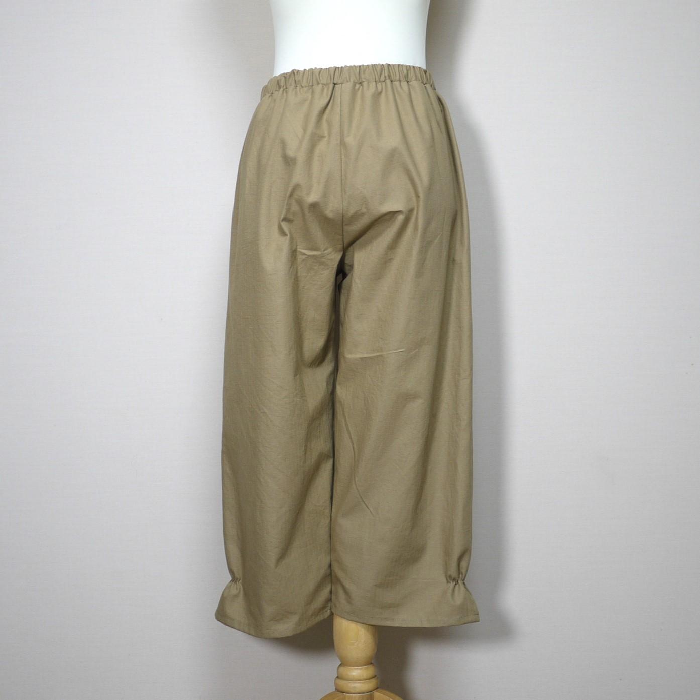 【リップクロス】ポップスリットパンツ◆モカベージュ◆フリーサイズ(コットン100%) | 10枚目