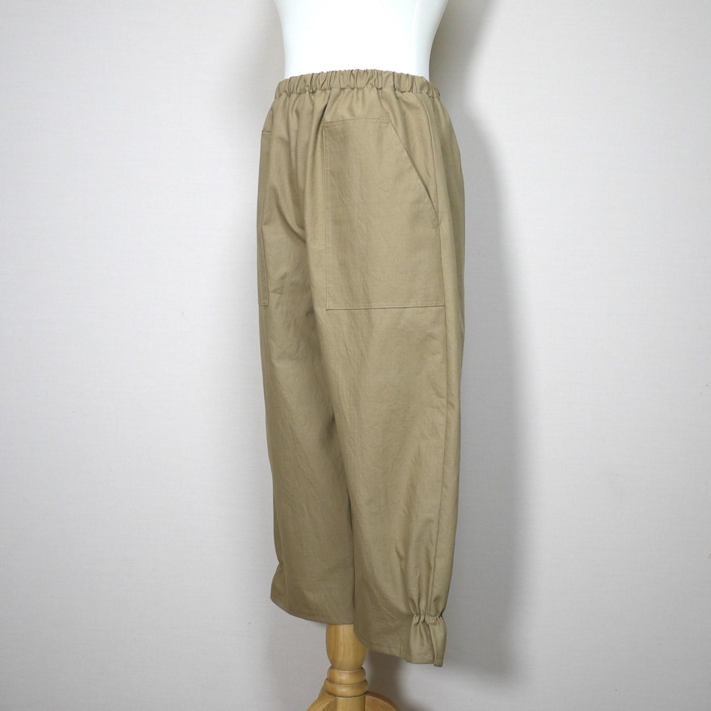 【リップクロス】ポップスリットパンツ◆モカベージュ◆フリーサイズ(コットン100%) | 6枚目