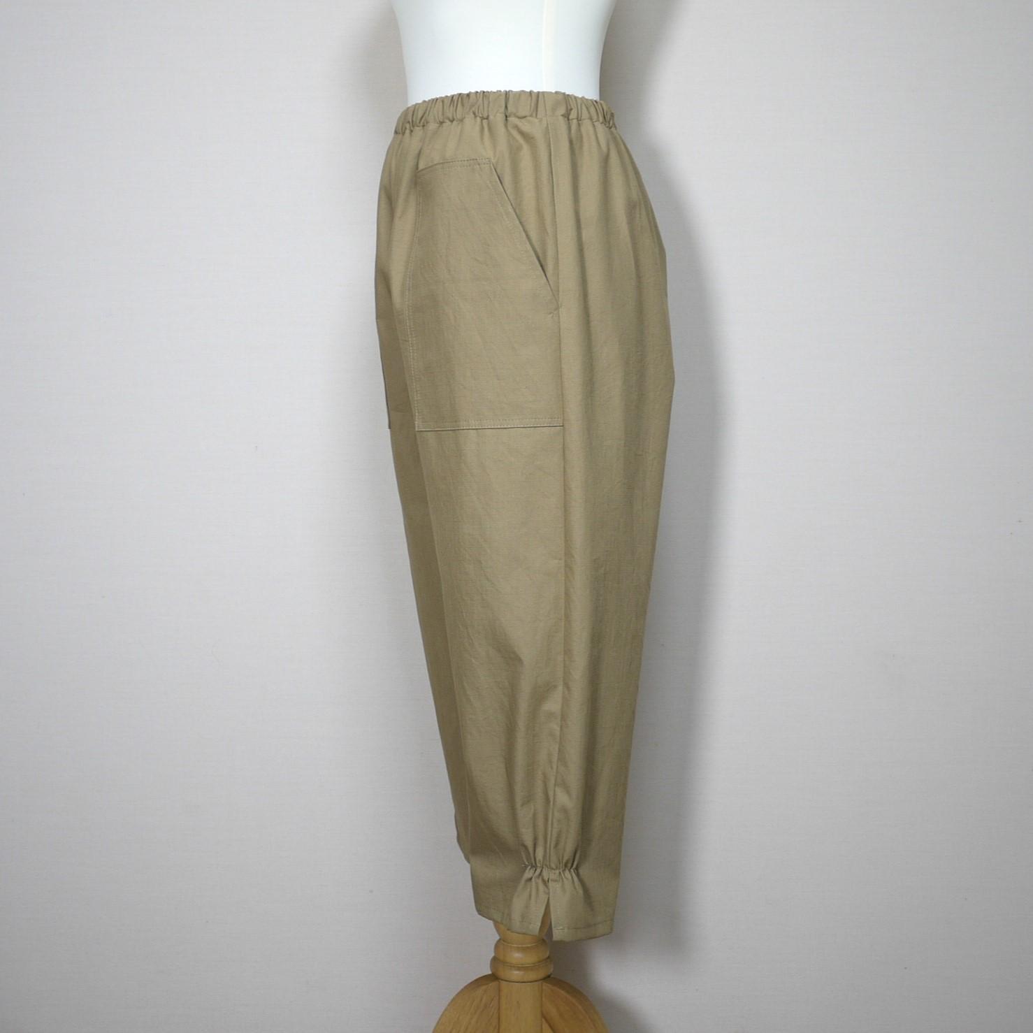 【リップクロス】ポップスリットパンツ◆モカベージュ◆フリーサイズ(コットン100%) | 7枚目