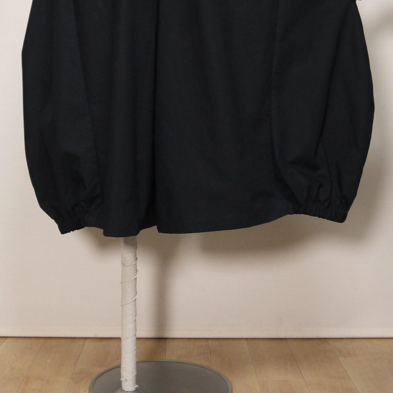 【リップクロス】バルーンキュロット ロング◆ブラック◆S・M・L・LL(コットン100%) | 5枚目