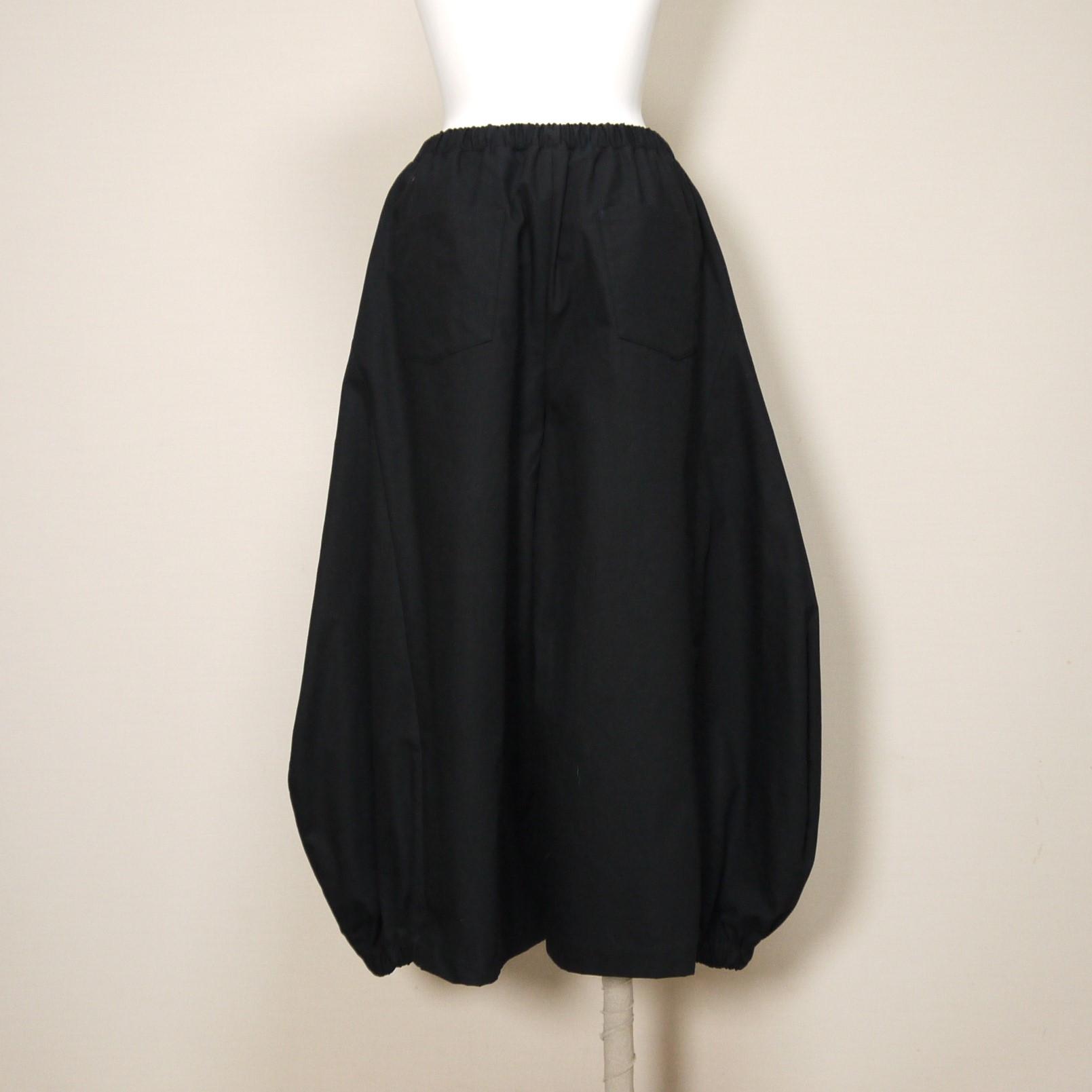 【リップクロス】バルーンキュロット ロング◆ブラック◆S・M・L・LL(コットン100%) | 9枚目
