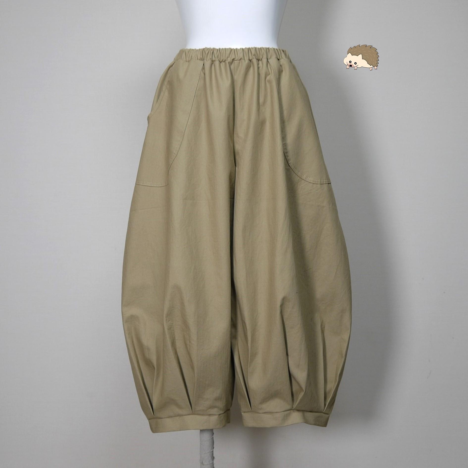 【リップクロス】ペアパンツ◆モカベージュ◆フリーサイズ(コットン100%)1枚目の画像