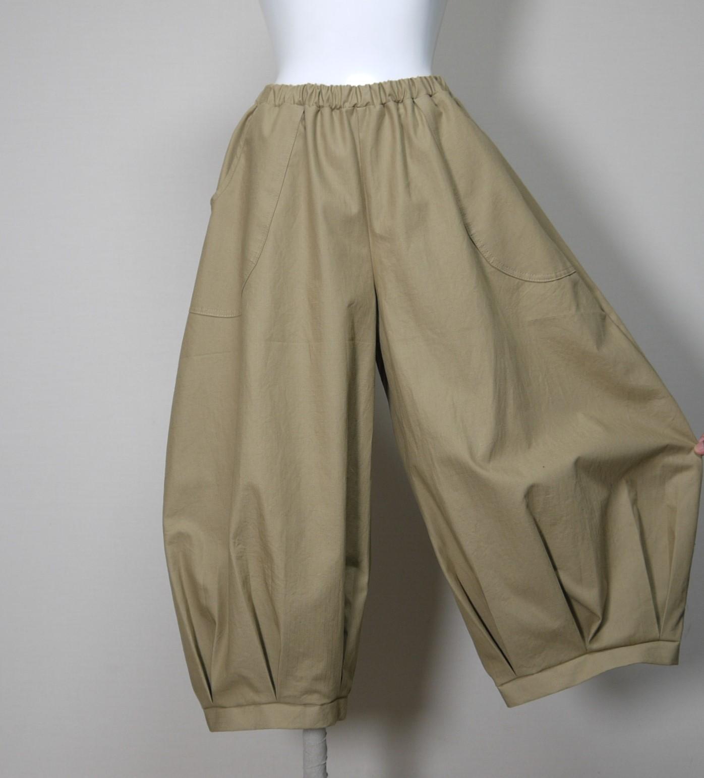 【リップクロス】ペアパンツ◆モカベージュ◆フリーサイズ(コットン100%) | 4枚目